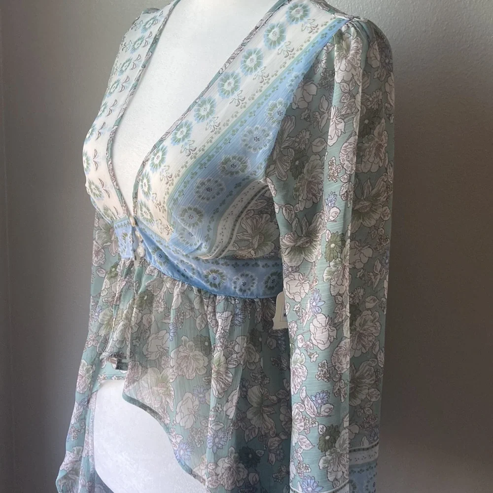 NWT Bohemian high low duster - Picture 3 of 4